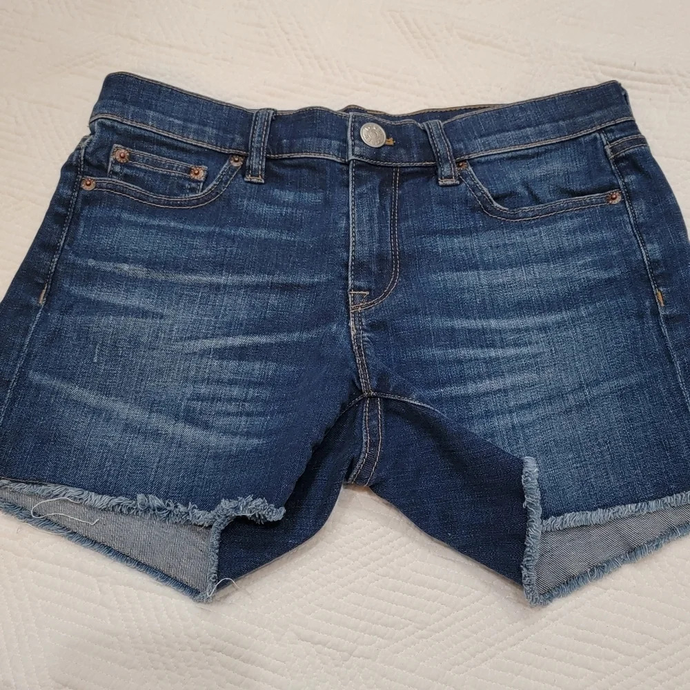 J‎ Crew denim cut off shorts. Size 26.